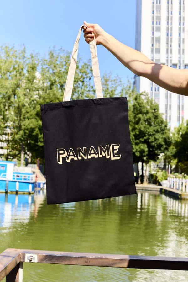 Tote bag paname bières bras merchandising